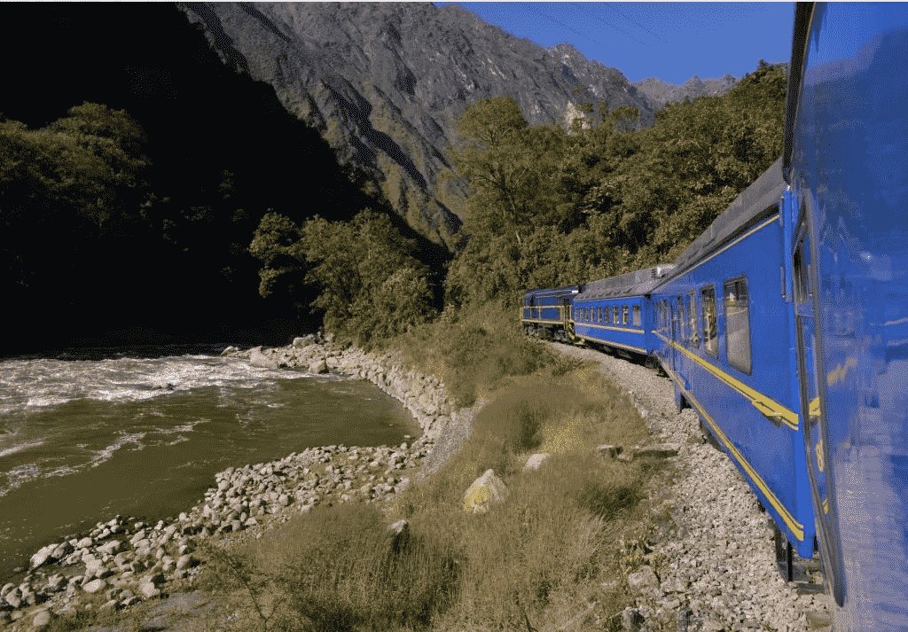 Train to Machu Picchu from Cusco